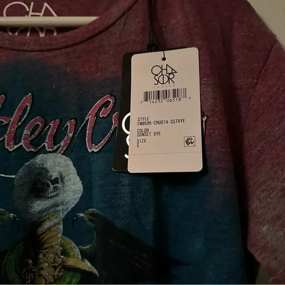 NWT Chaser Motley Crüe T-Shirt - Picture 6 of 7